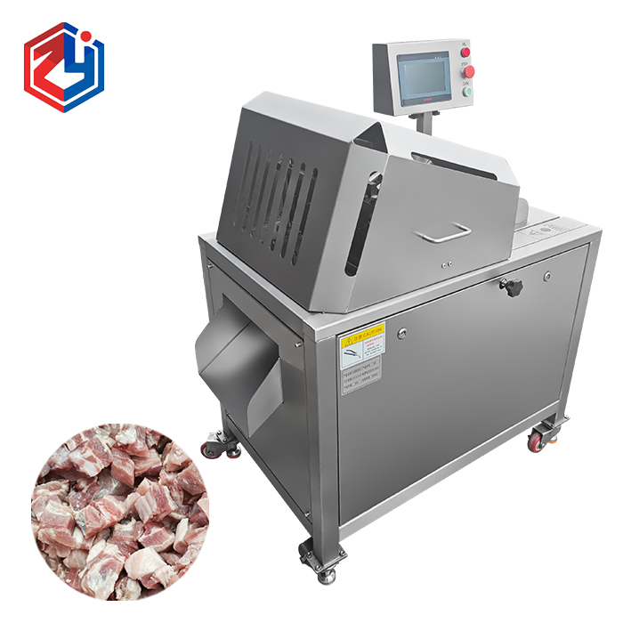 全自动冻肉切块机ZY-300D